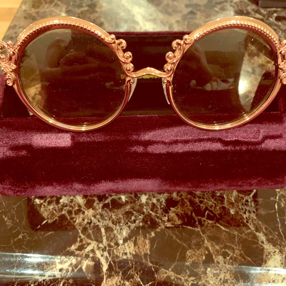 Dolce and Gabbana Round Sunglasses